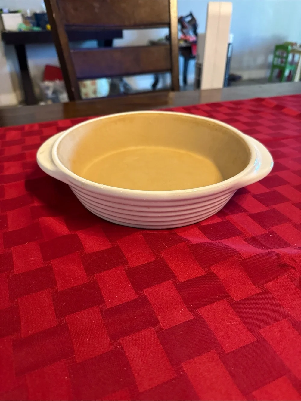 Ceramic Baking Dish - Cream/White Ovenproof Casserole